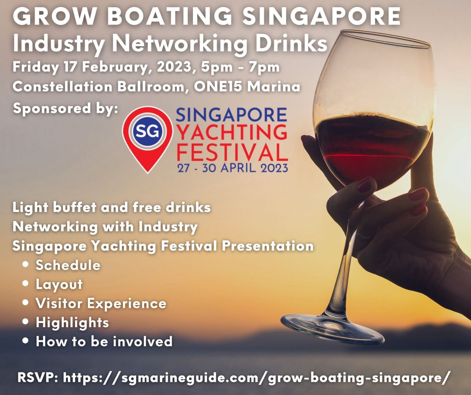 Grow Boating Singapore #03 – Launch of the Singapore Yachting Festival 27-30 April 2023