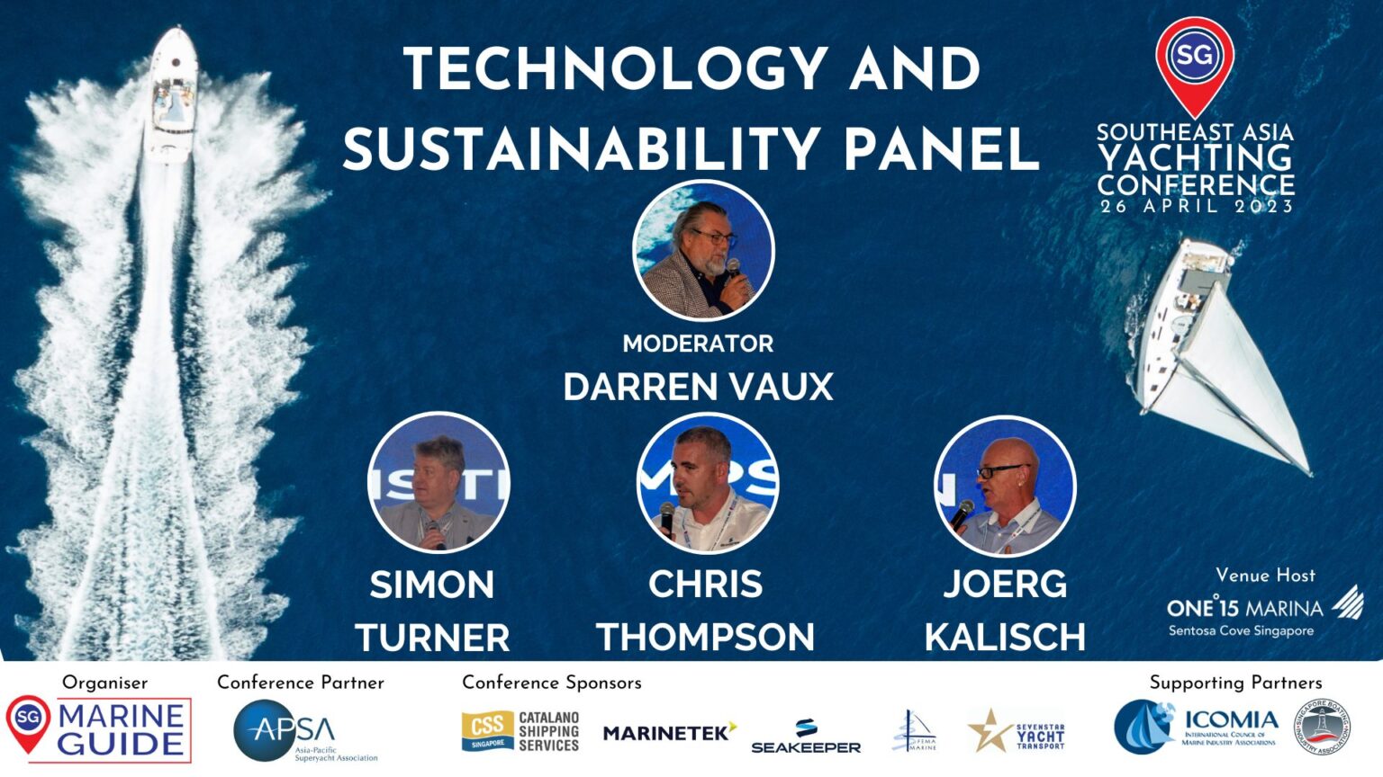 SEA Yachting Conference 2023 – Tech and Sustainability Panel