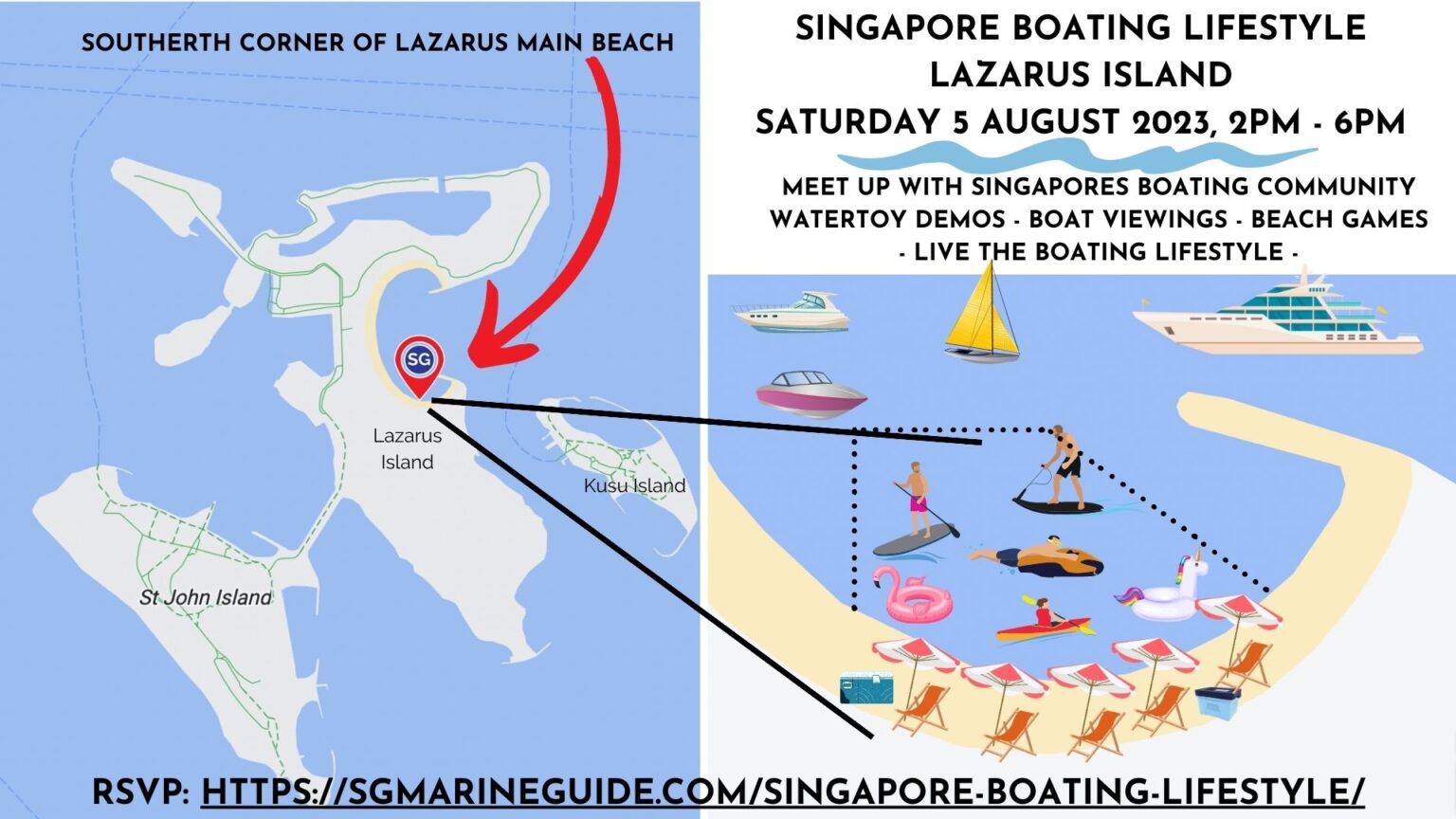 Awesome afternoon at the first Singapore Boating Lifestyle event