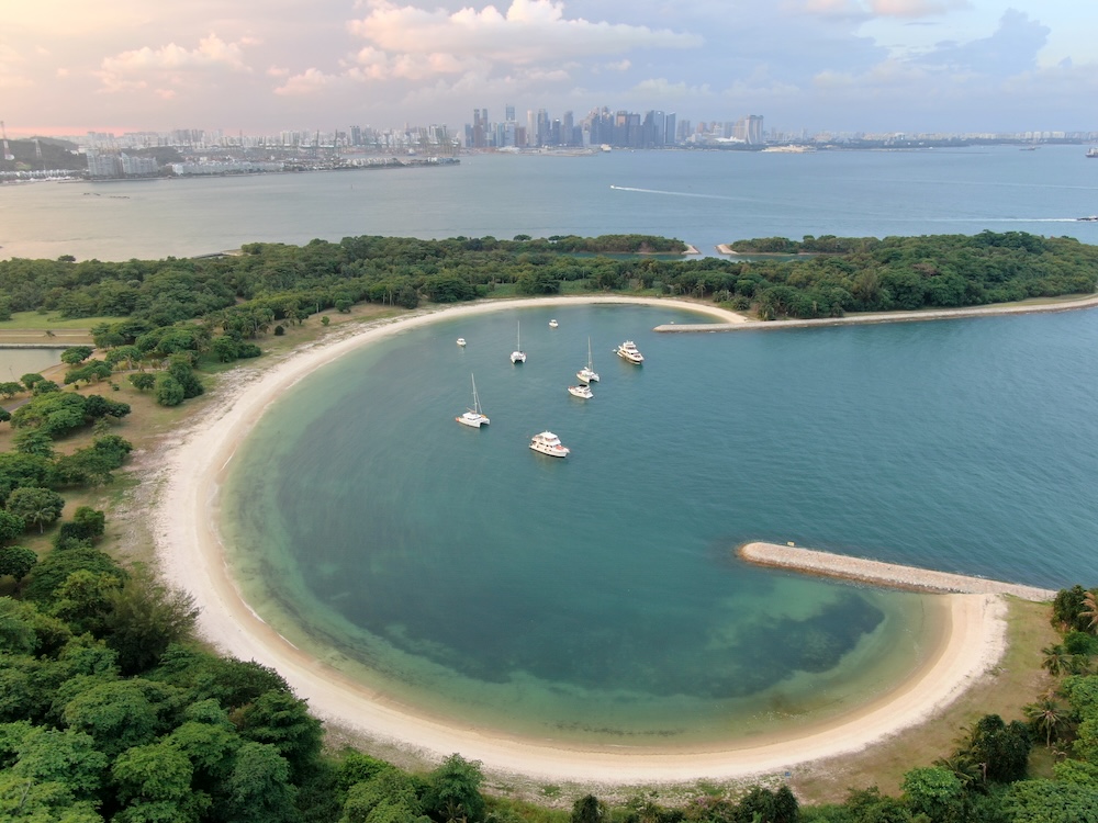 Lazarus Island Beach
